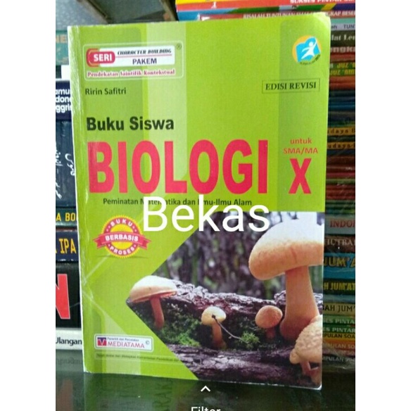 Jual Buku Siswa Biologi SMA Kelas 10 X Penerbit Mediatama | Shopee ...