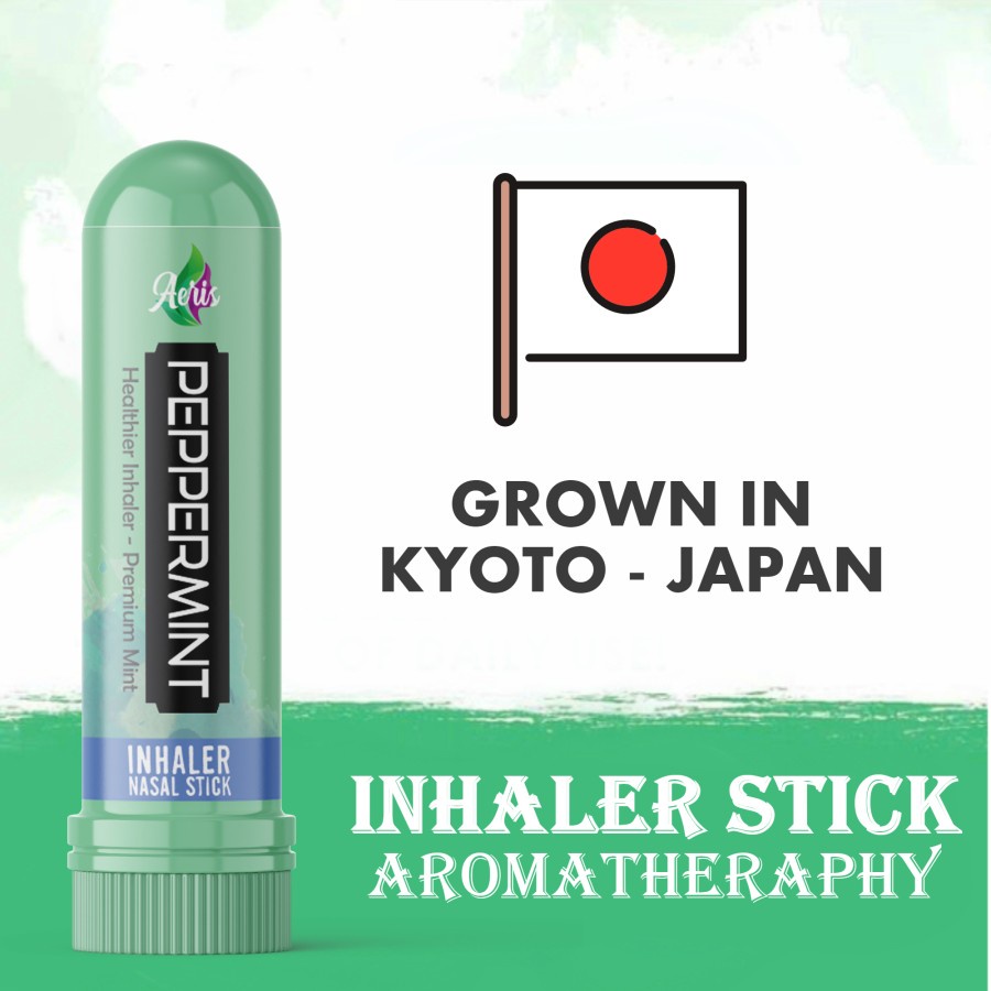 Jual INHALER STICK KYOTO PEPPERMINT IMMUNE BOOSTER PREMIUM MINT