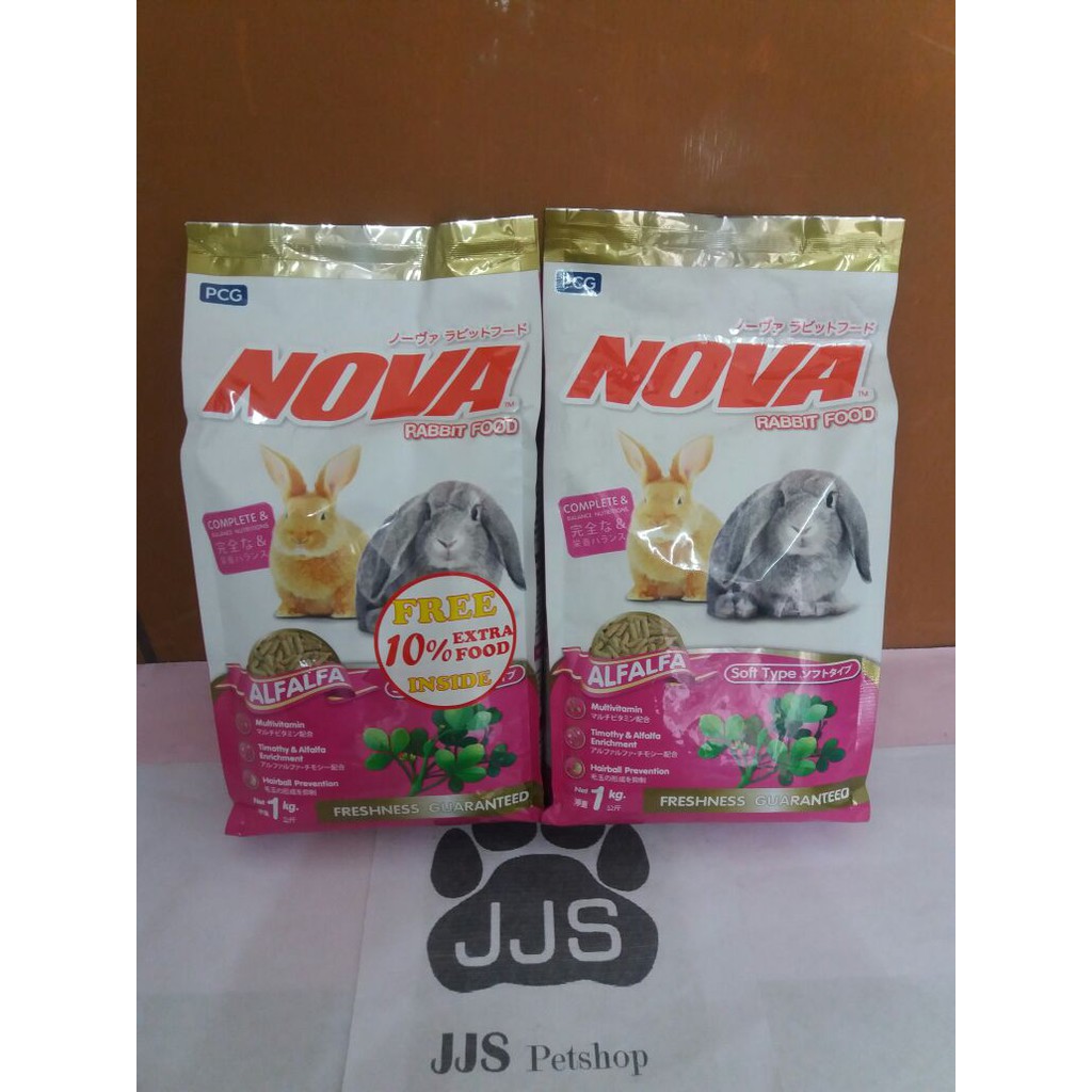 Jual Nova Rabbit Food Alfafa Kg Makanan Kelinci Shopee Indonesia