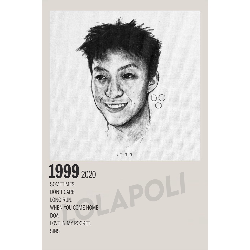 Jual Poster Cover Album 1999 - Rich Brian | Shopee Indonesia