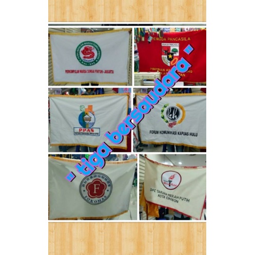 Jual Bendera Pataka Bordir Custom | Shopee Indonesia