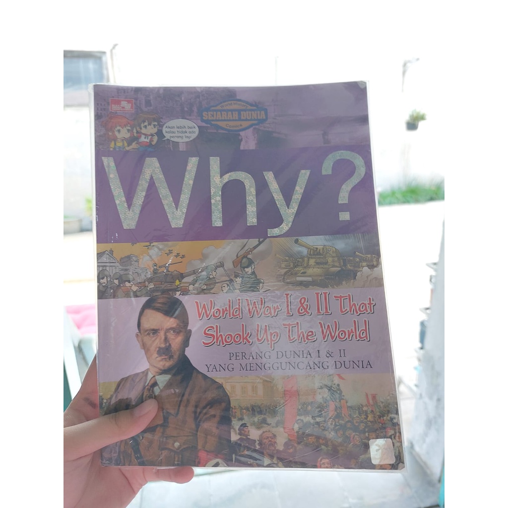 Jual buku why? perang dunia 1 dan 2 yang mengguncang dunia Shopee