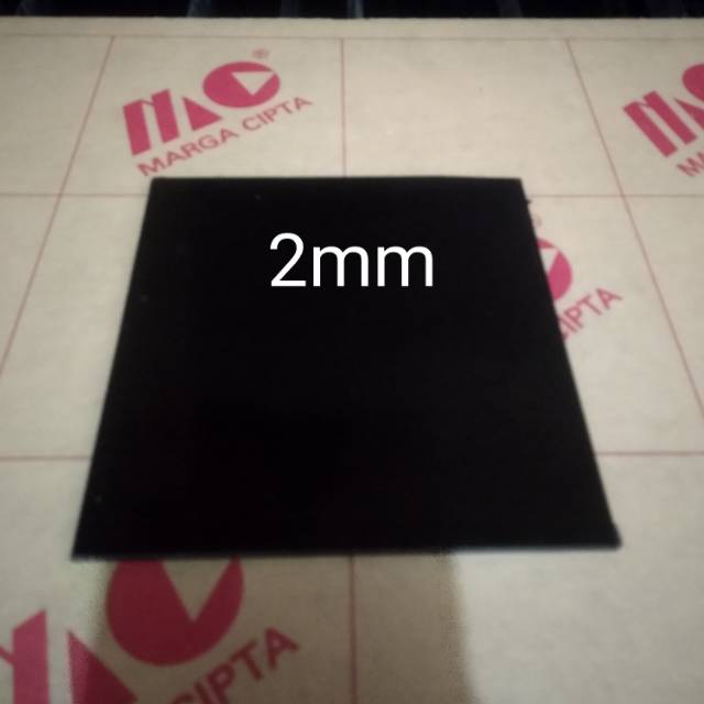 Jual Acrylic Sheet /akrilik Potongan/ 2mm Hitam Solid/ Custom/mika ...