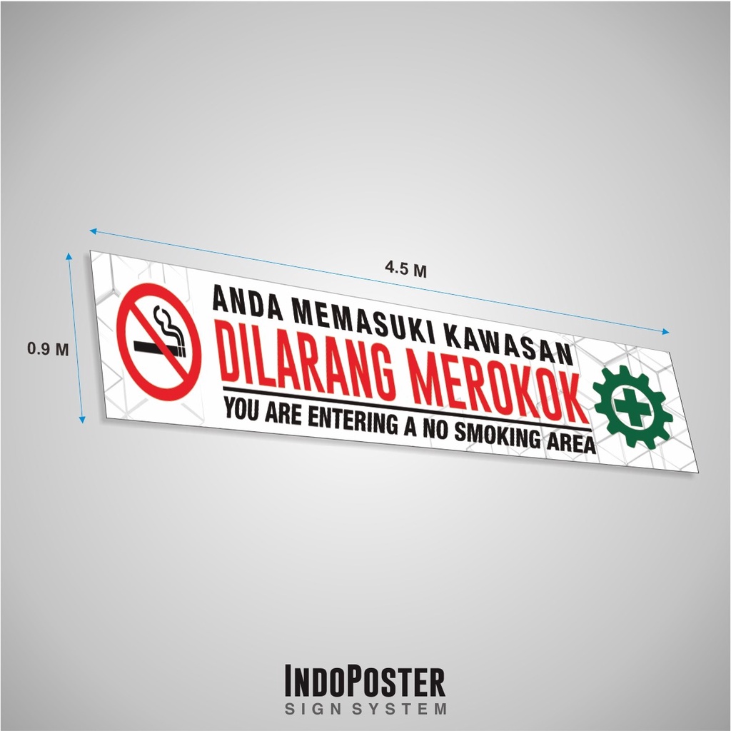 Jual Spanduk Banner K3 Safety Anda Memasuki Kawasan Area Dilarang