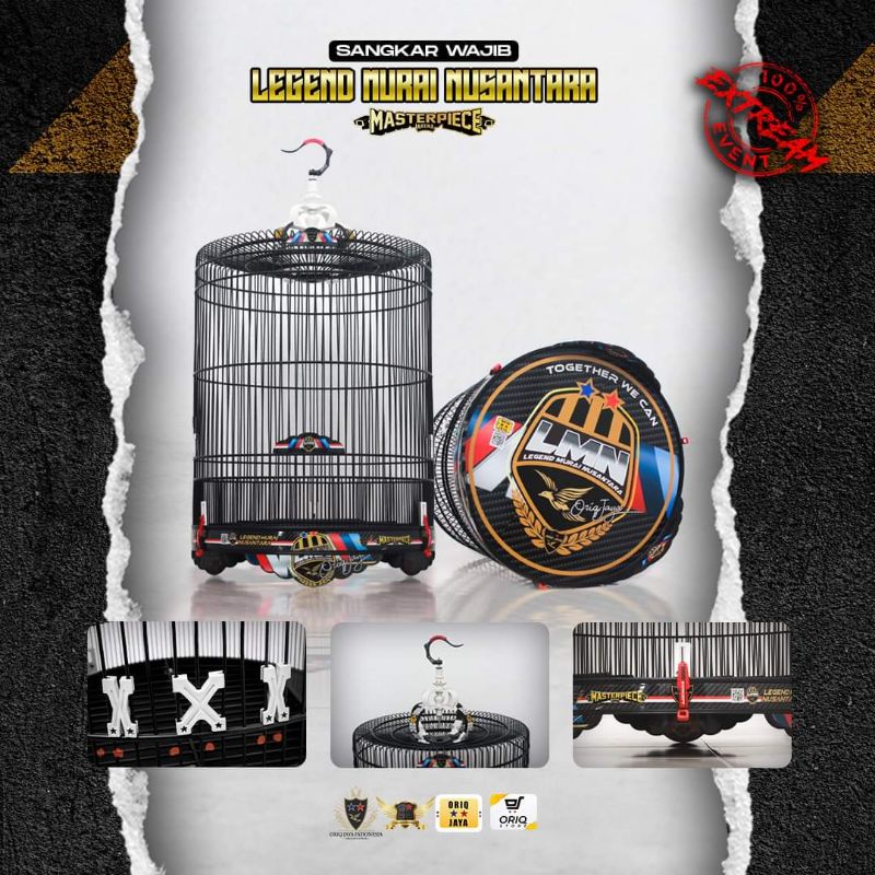 Jual Sangkar Kandang Murai PVC Legenda Murai Nusantara LMN | Shopee ...