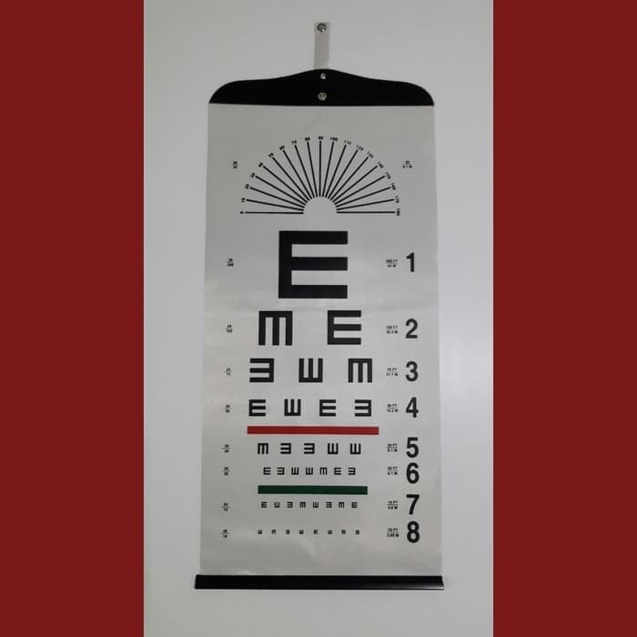 Jual SNELLEN E CHART TUMBLING E CHART Shopee Indonesia