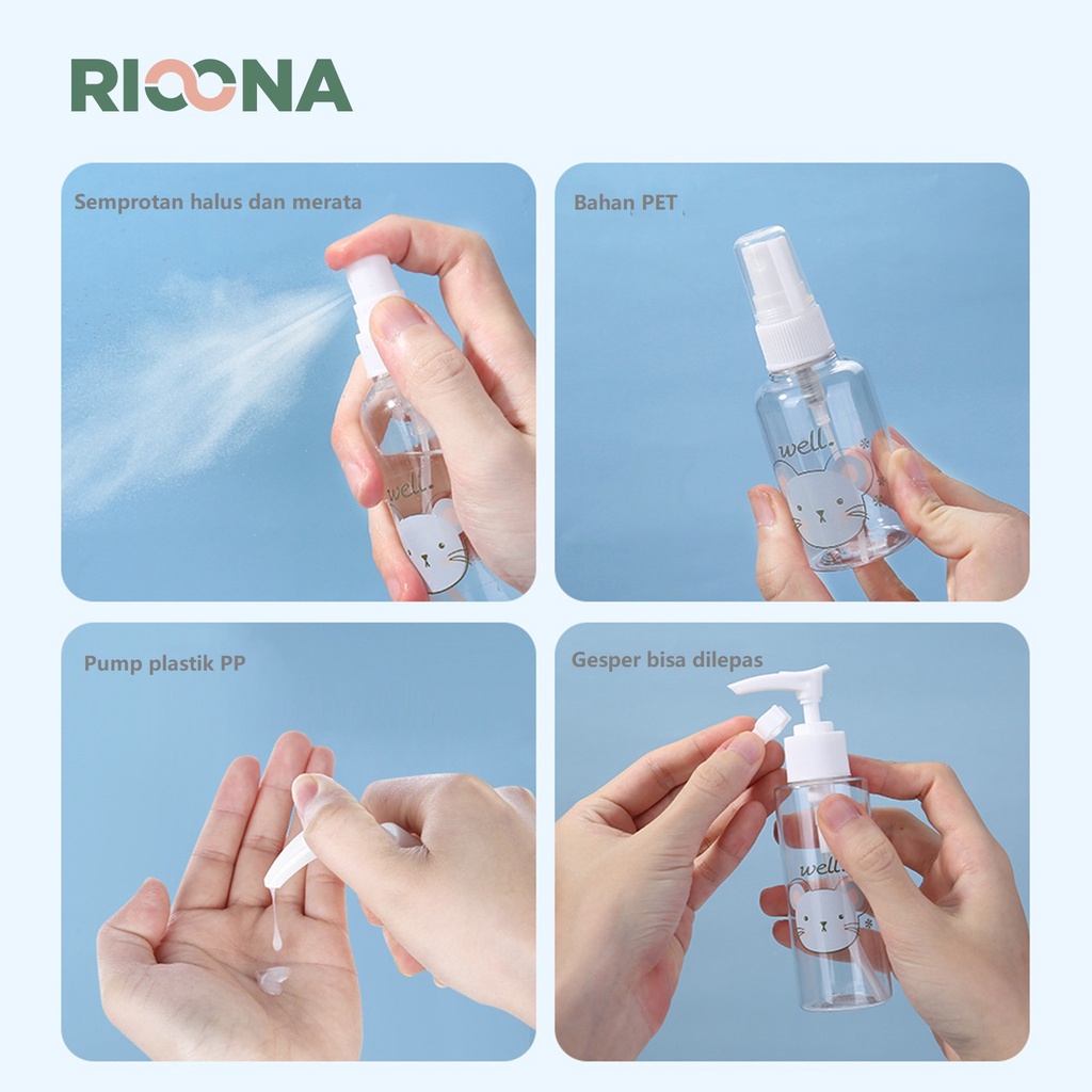 Jual Botol Pump 100ml Botol Spray 100ml | Shopee Indonesia