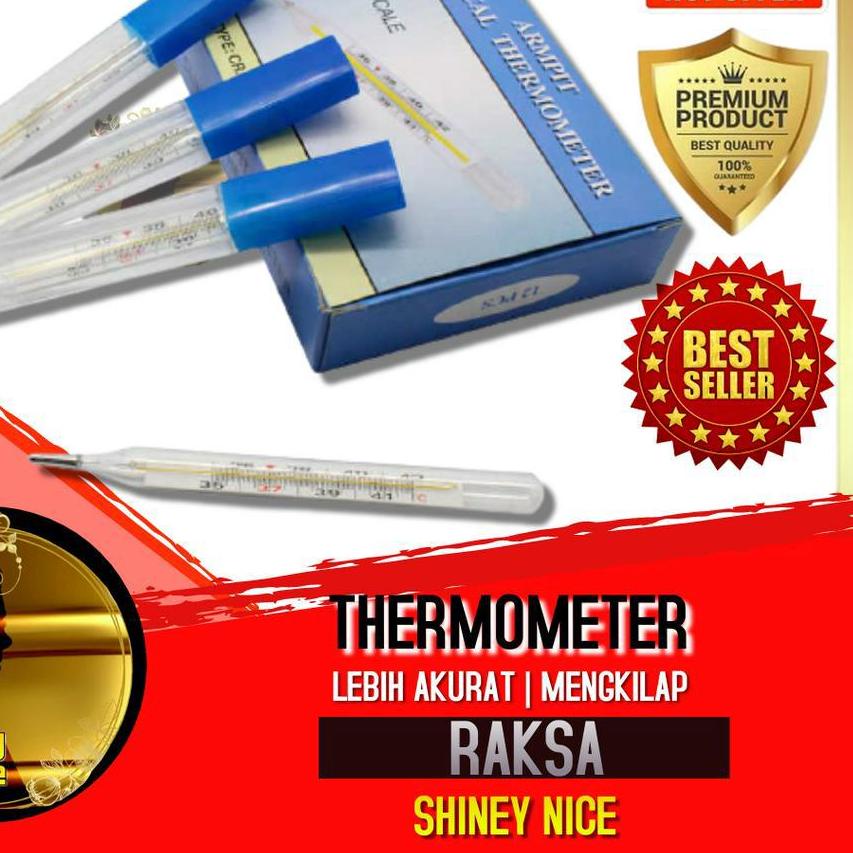 Jual Exclusive Termometer Thermometer Air Raksa Cek Suhu Badan Panas