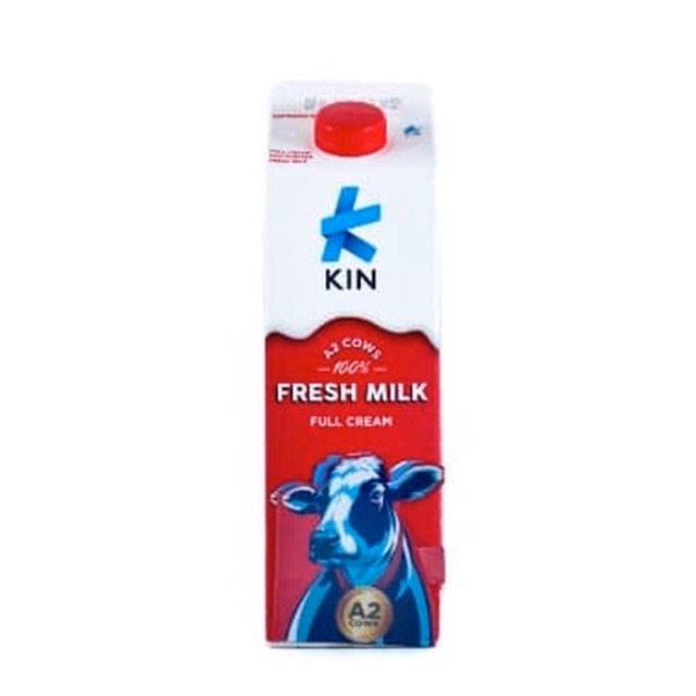 Jual Kin Fresh Milk Plain 1L | Shopee Indonesia