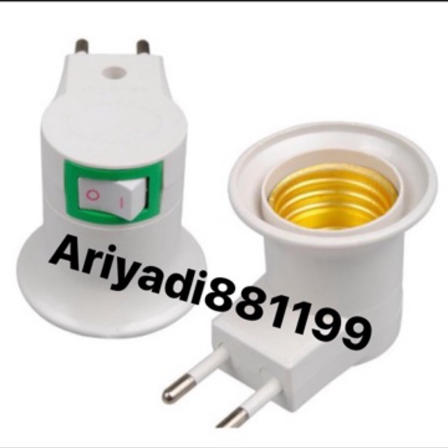 Jual FITTING COLOK + SWITCH / FITTING E27 COLOK + SAKLAR | Shopee Indonesia