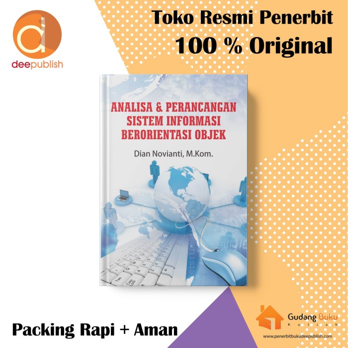 Jual Buku Analisa & Perancangan Sistem Informasi Berorientasi Objek ...