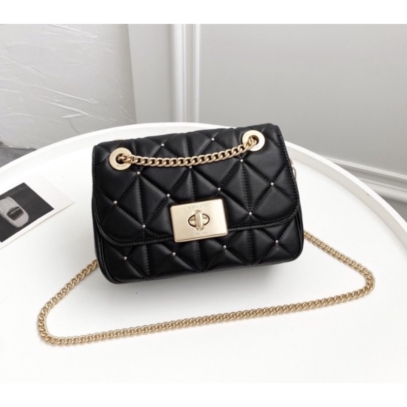 Cassidy crossbody with studded diamond quilting hotsell