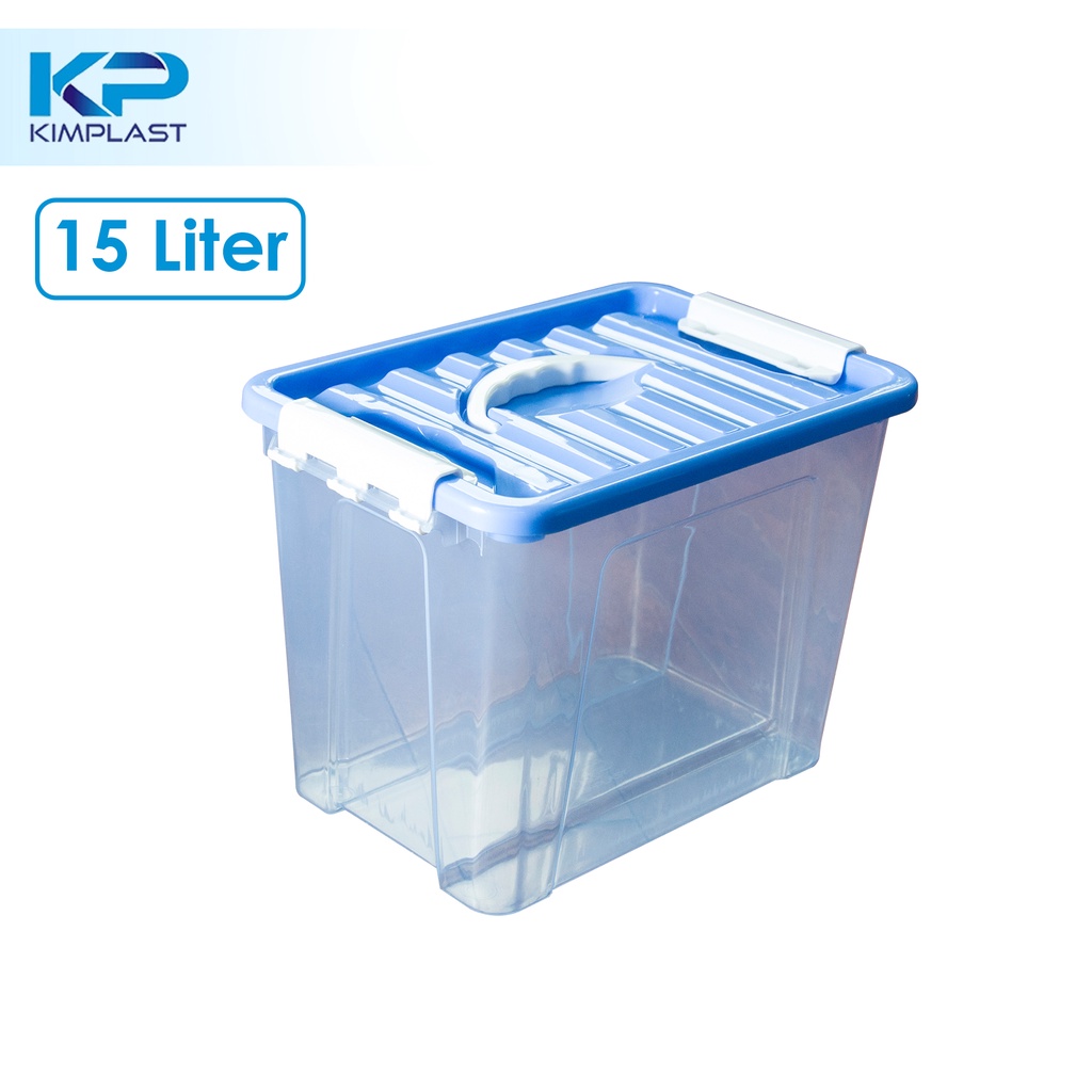 Jual KIMPLAST BOX Container 15 liter Prime / Dengan Pegangan Handle ...