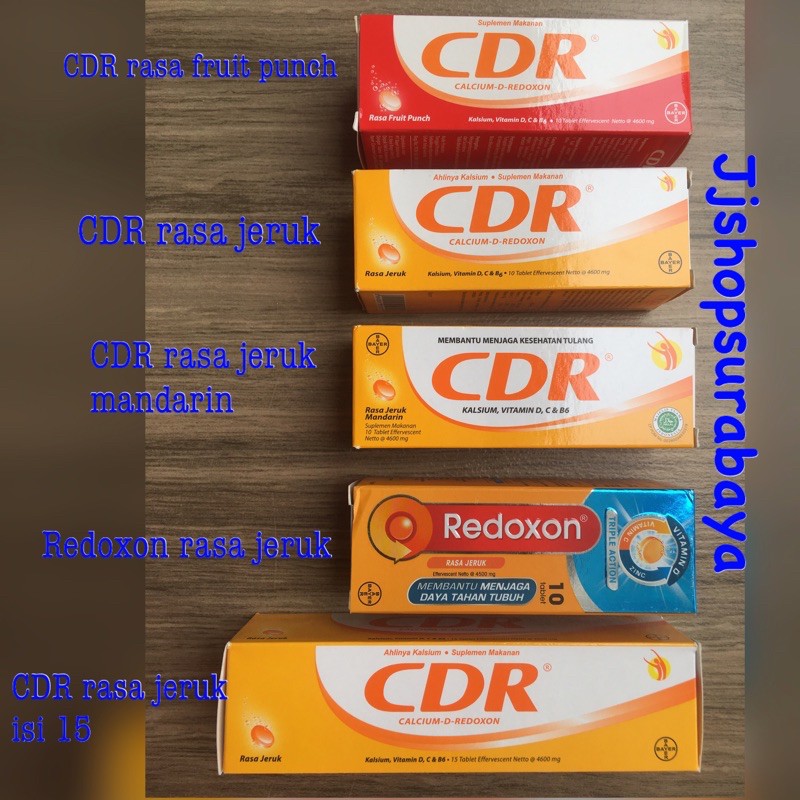 Jual CDR @4600 mg isi 10 dan 15 tablet | Shopee Indonesia