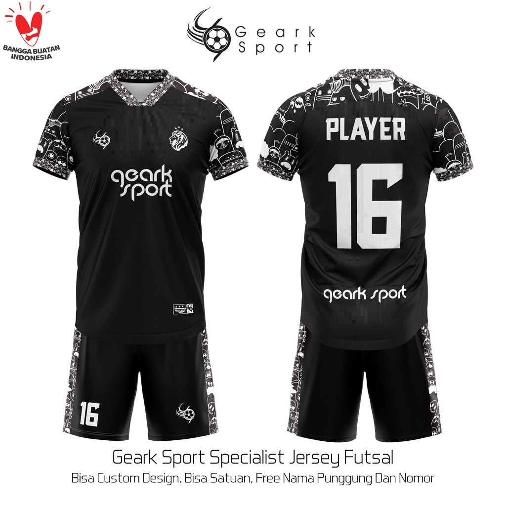 Jual JERSEY BAJU FUTSAL / SEPAKBOLA TERBARU FULL PRINTING BEBAS CUSTOM ...