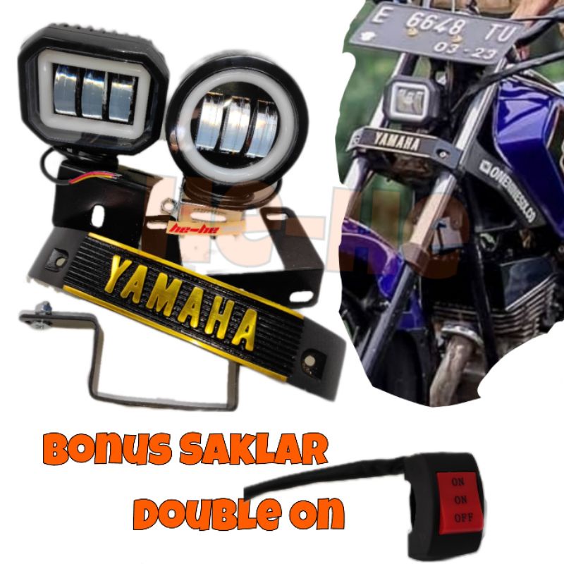 Jual LED DAYMAKER RX KING+KUMIS YAMAHA PLAT NOMER ATAS RX KING LAMPU ...