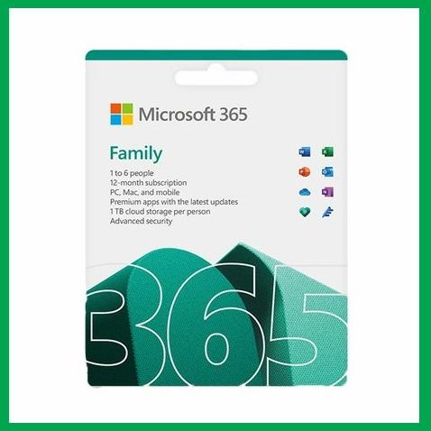 Jual Microsoft Office 365 Family 1 Years Subscription Original | Shopee ...