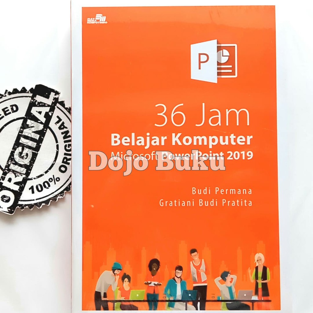 Jual 36 Jam Belajar Komputer Microsoft Powerpoint 2019 Budi Permana Dan ...