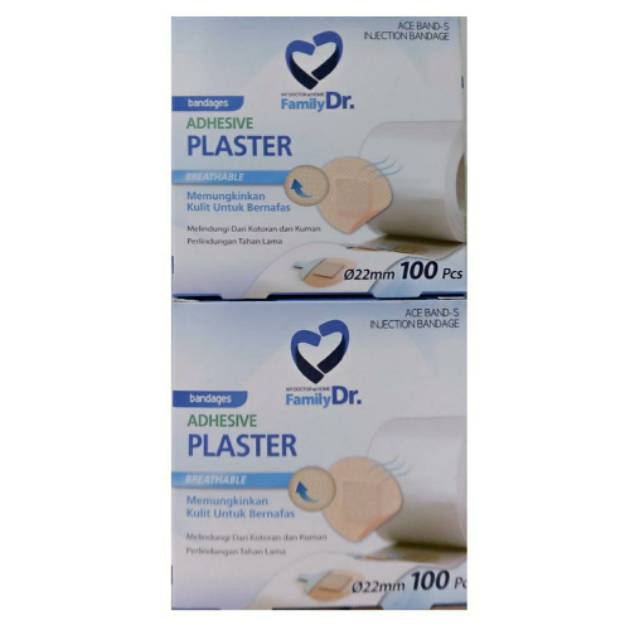 Jual FAMILYDR. PLASTER FAMILYDR ADHESIVE BANDAGES PLASTER KASA BULAT ...