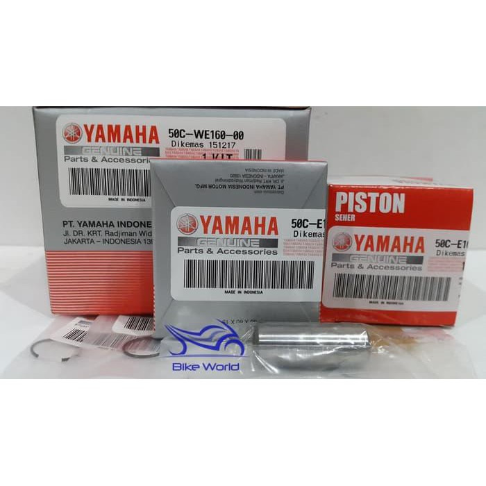 Jual PISTON KIT SEHER PLUS RING JUPITER MX NEW OLD LAMA BARU 50C