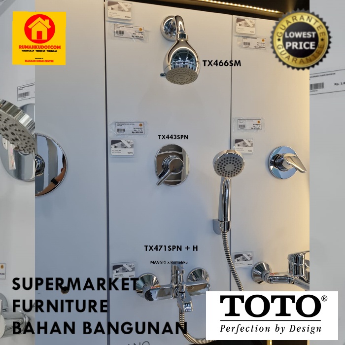 Jual Shower Set Toto Shower Toto Rain Shower Toto Hand Shower