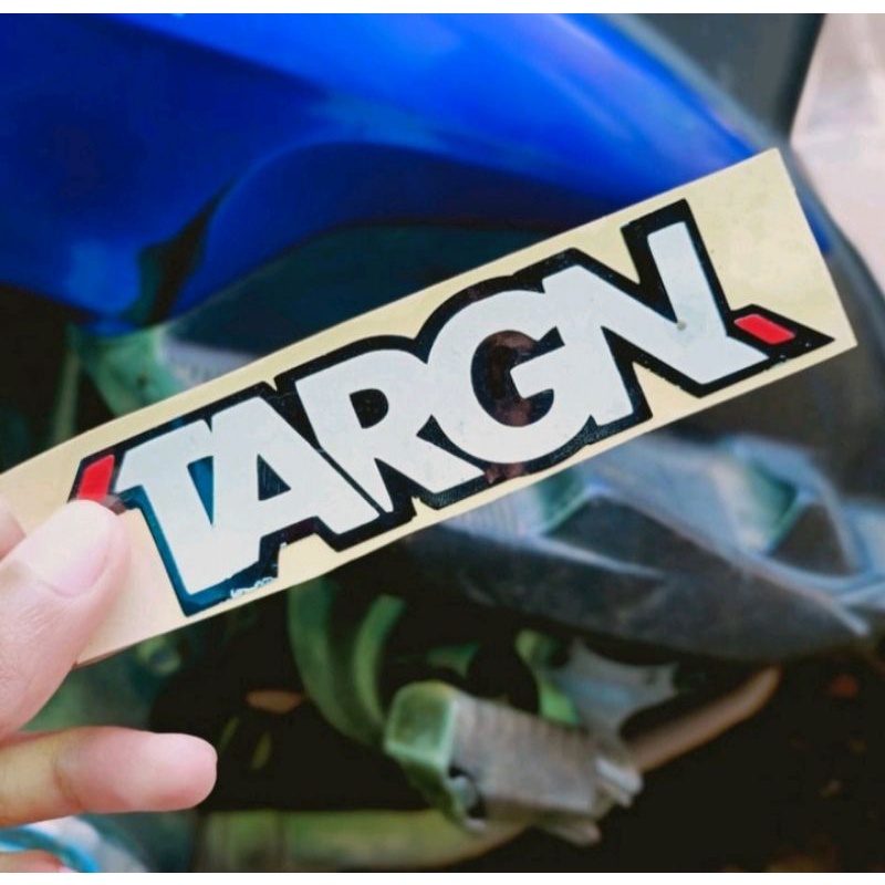 Jual stiker cutting paling murah buat motor racing logo targn viral ...