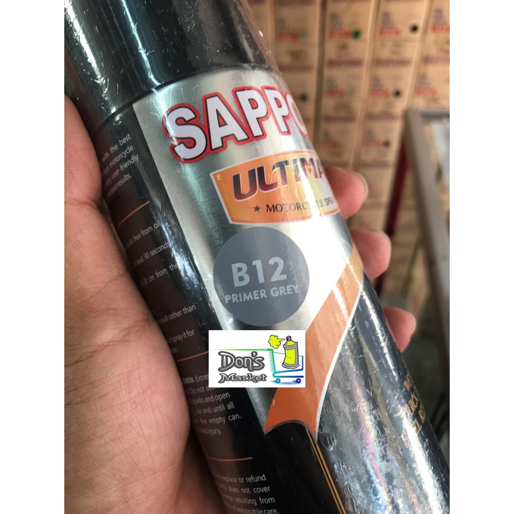 Jual Cat Semprot Sapporo Ultimate B Primer Grey Epoxy Ml