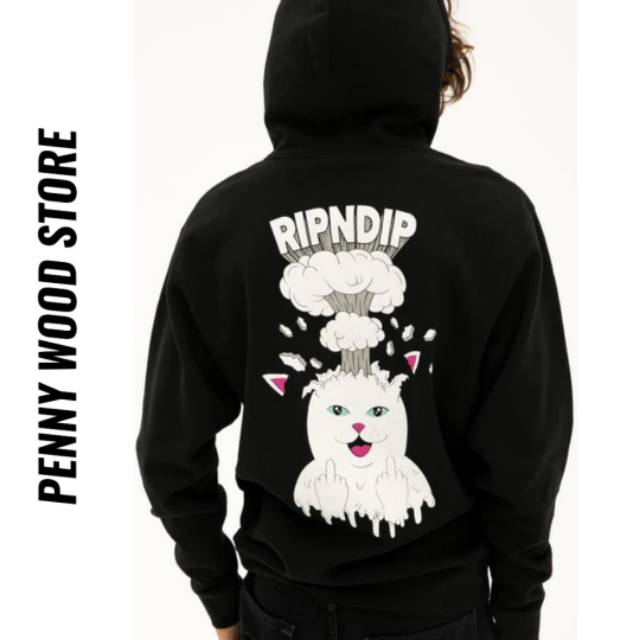 Jual Rip N Dip Mind Blown Hoodie Hitam