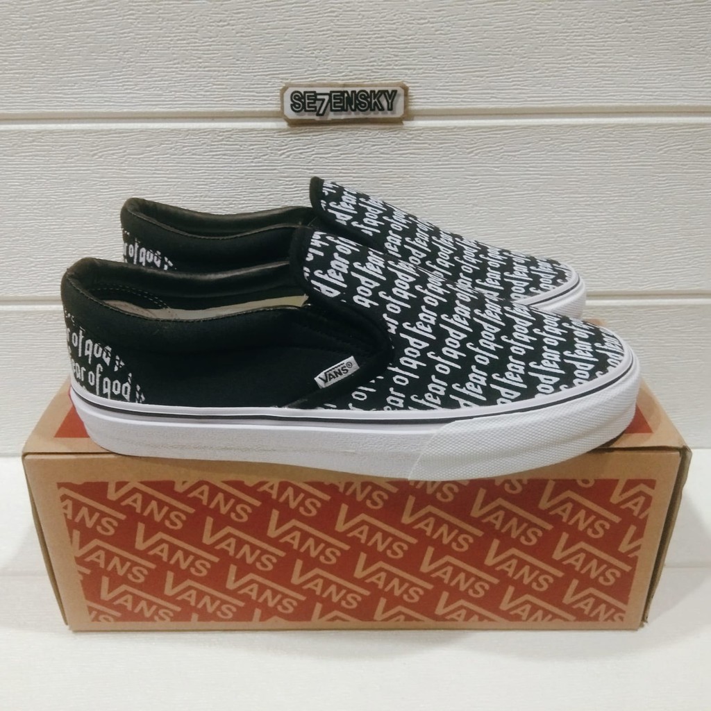 Harga vans clearance fear of god