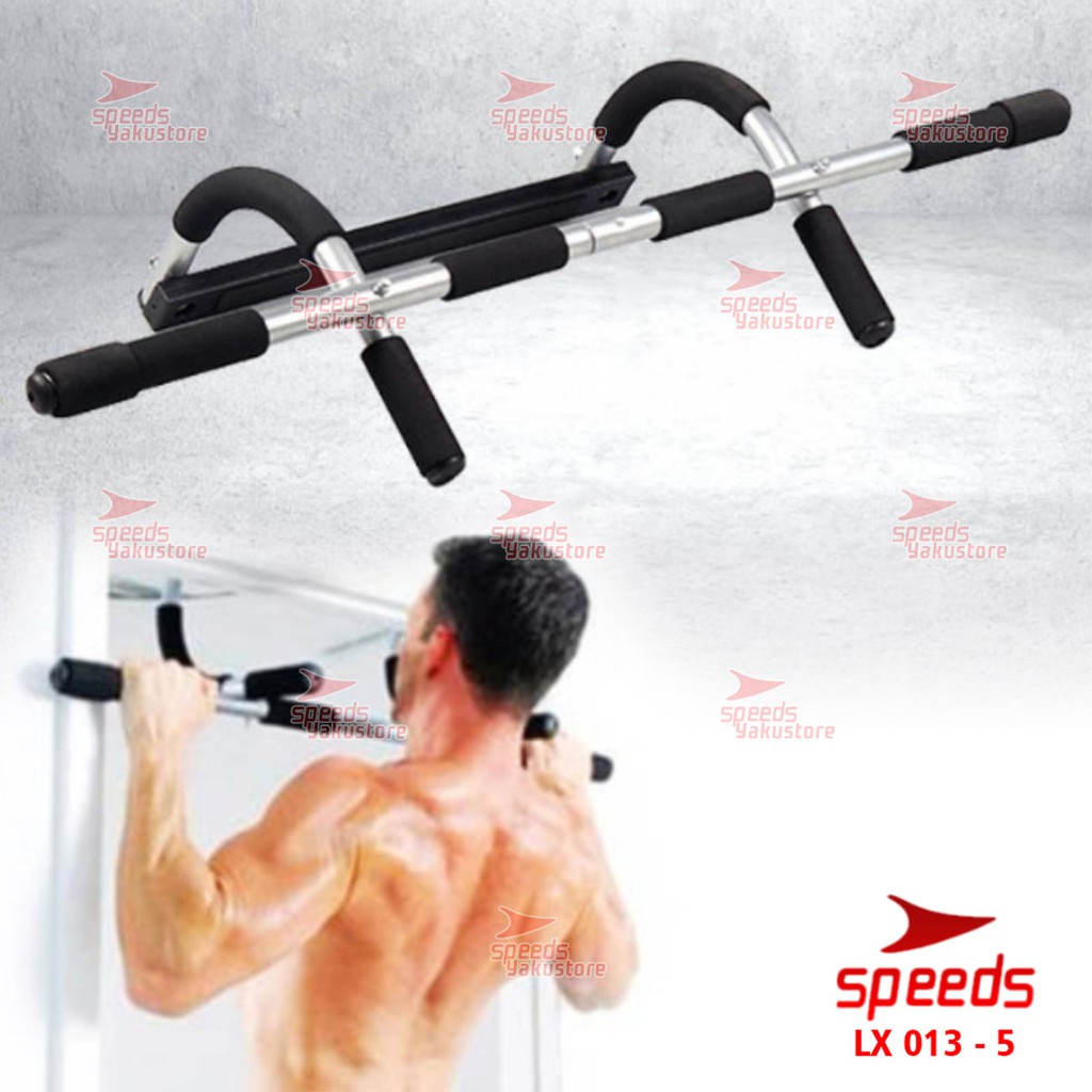 Jual SPEEDS Pull Up Bar/Iron Gym /Chin up / Bar Door Alat Fitness