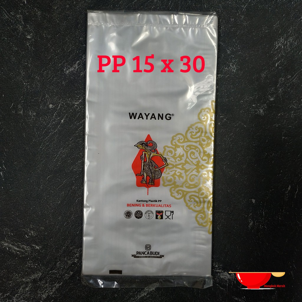 Jual Pp Wayang Ukuran 15 X 30 Kantong Plastik Bening Shopee Indonesia 9826