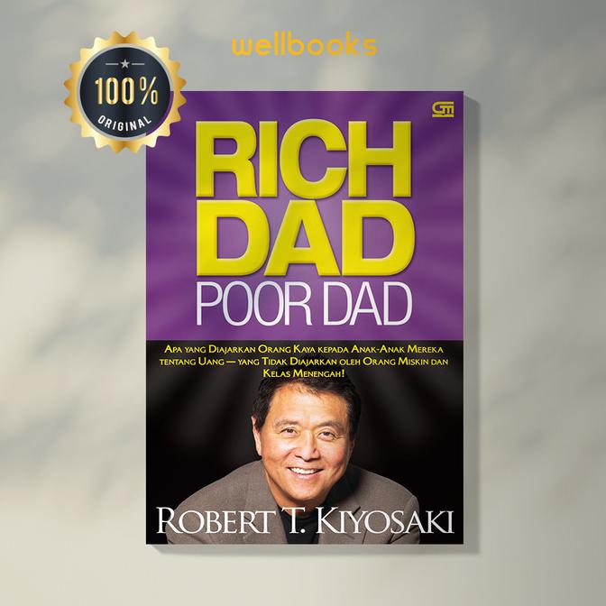 Jual Buku Self Improvement Rich Dad Poor Dad Edisi Revisi Baru