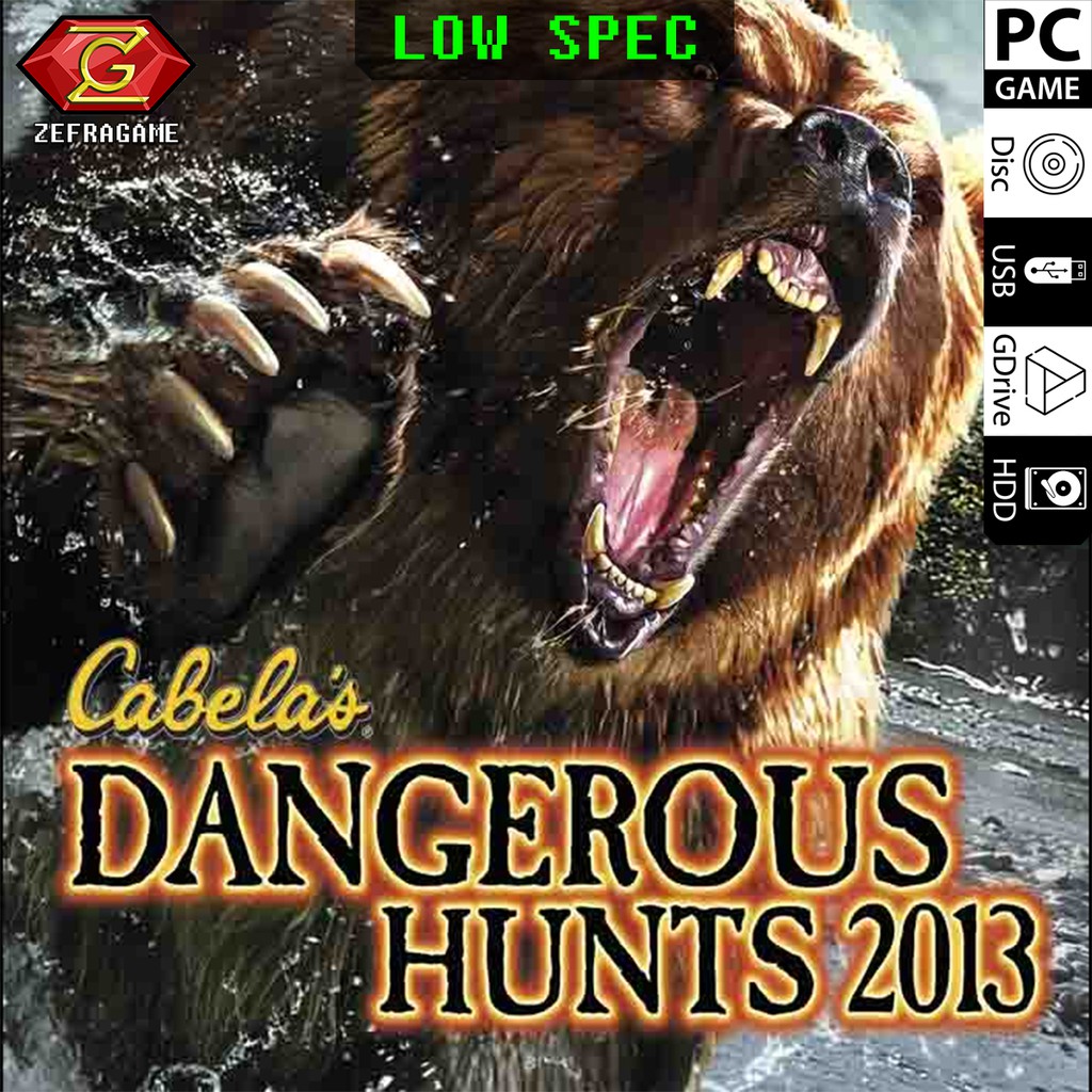 Jual Cabelas Dangerous Hunts 2013 PC Full Version/GAME PC GAME/GAMES PC  GAMES | Shopee Indonesia