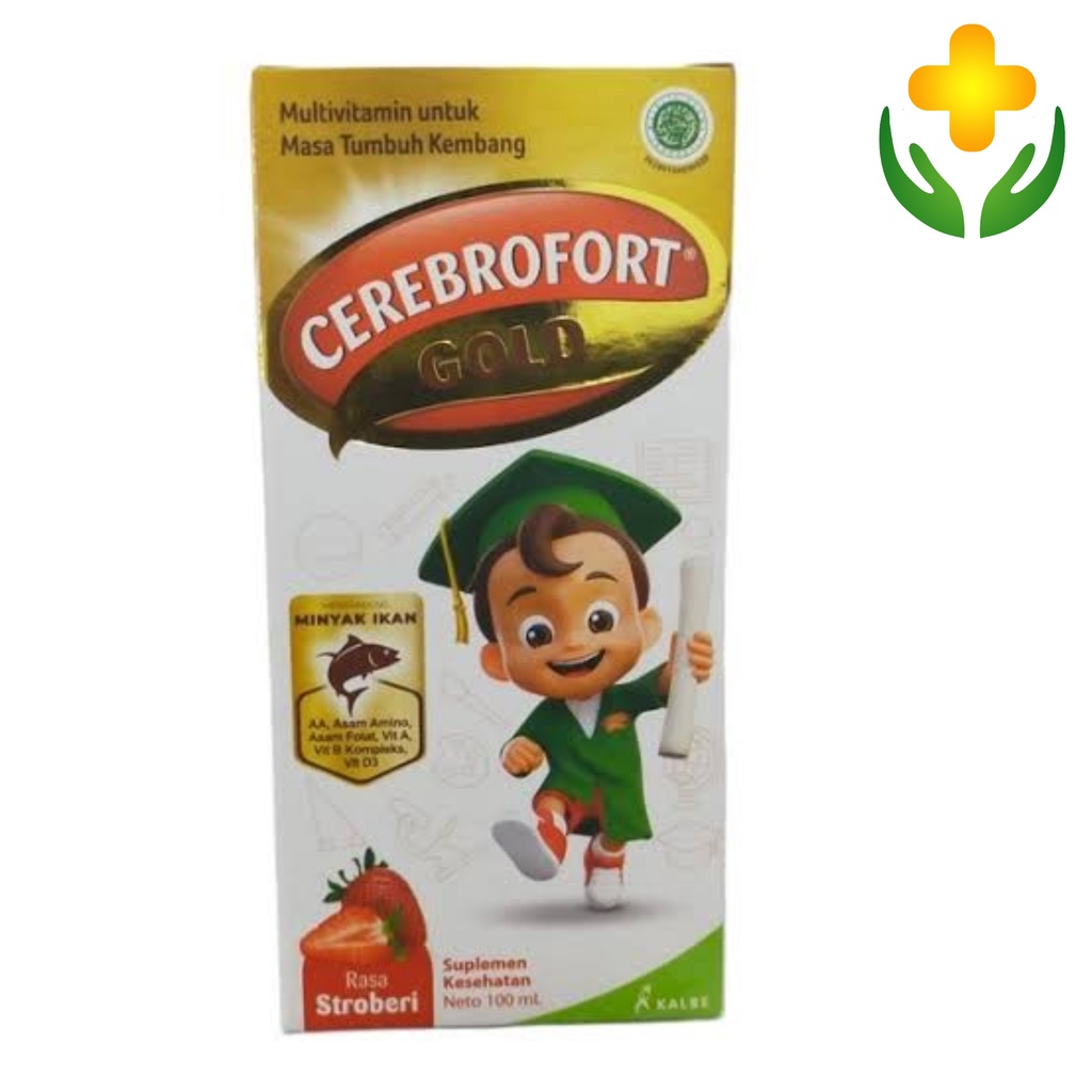 Jual Cerebrofort Gold Syrup 100 ml | Shopee Indonesia