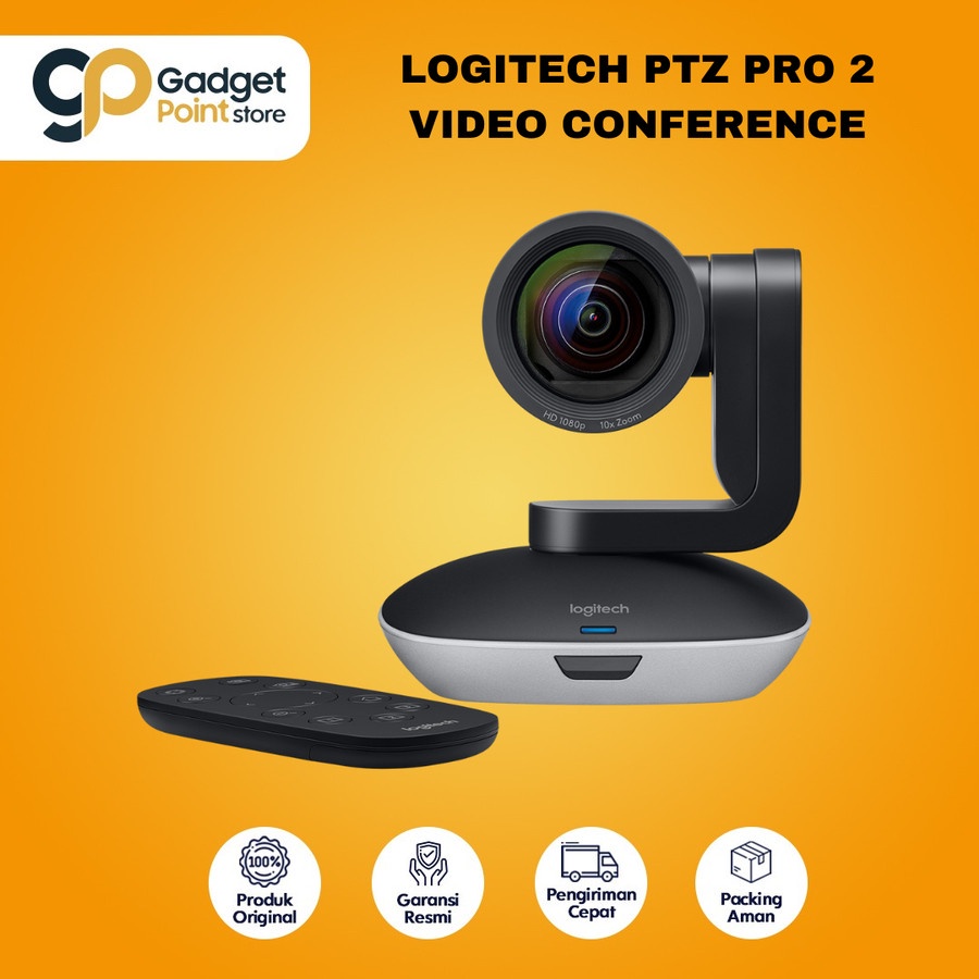 Jual Logitech Camera PTZ Pro 2 Video Conference Original Garansi 2