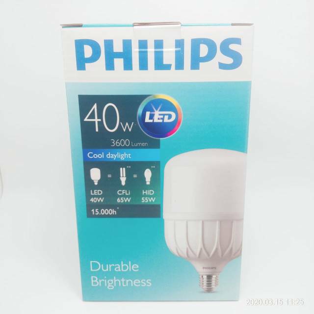 Jual Lampu Philips Led Tforce 40w 40 W 40 Watt 40watt Putih