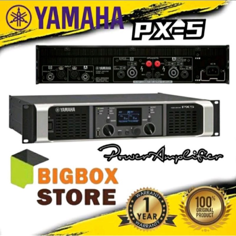 Jual Power amplifier Yamaha Px5 ampli power Yamaha Px5 Px 5 Best ...