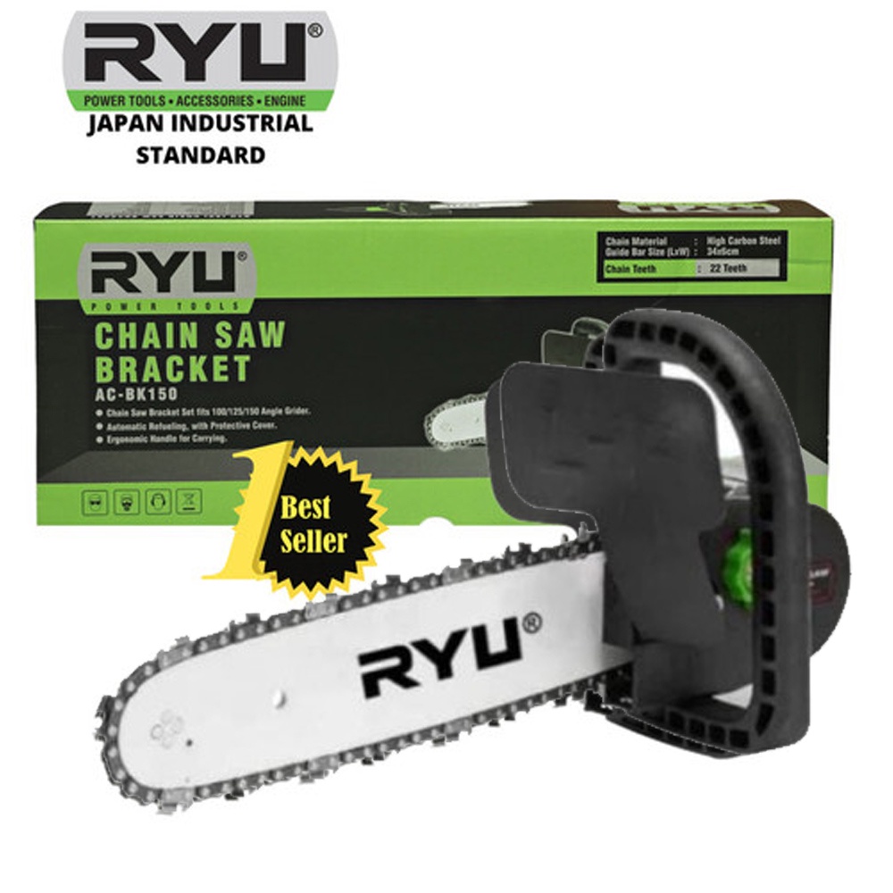 Jual RYU AC-BK150 Mini Chainsaw Chain Saw Adaptor Mesin Gerinda Tangan ...