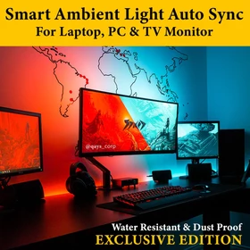 Smart Ambient Light Monitor RGB Auto Sync For PC Monitor LED TV Aurora Light