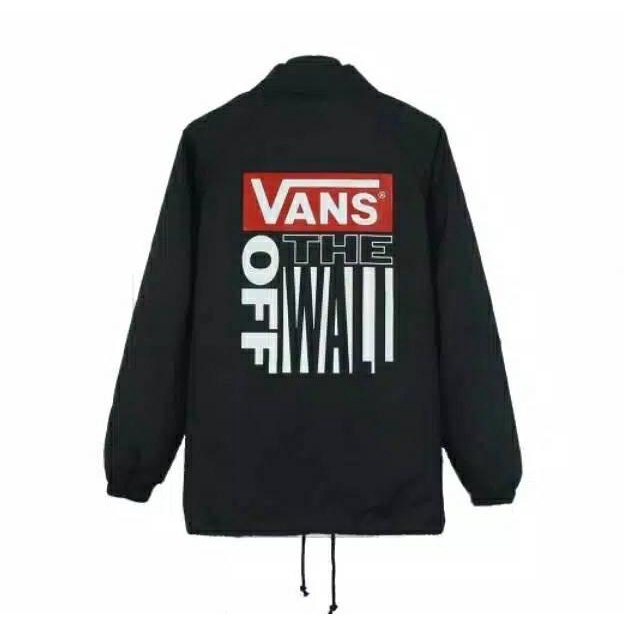 Jaket Coach Vans Off The Wall Original