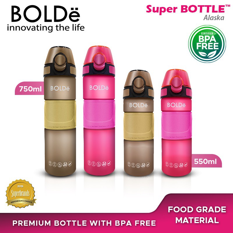 Jual BOLDe Super Botol Minum / Bottle Omaha 550 ML