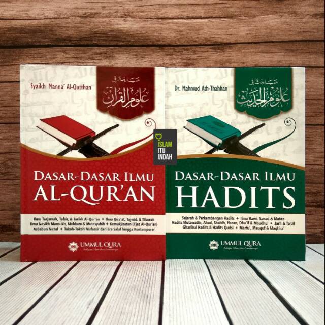 Jual Buku Ulumul Quran Dan Hadits (2 Buku) Exclusive | Shopee Indonesia