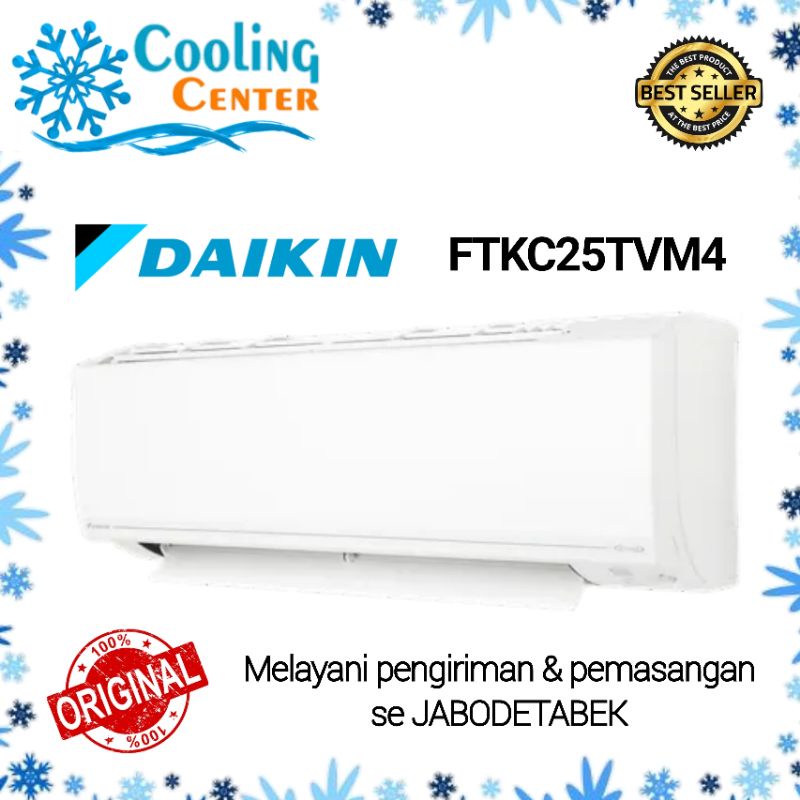 Jual AC DAIKIN FTKC 25 1 Pk THAILAND STAR INVERTER PASANG INSTALASI