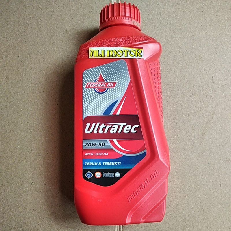 Jual Oli federal 0,8 20W-50 4T asli FEDERAL ULTRATEC | Shopee Indonesia
