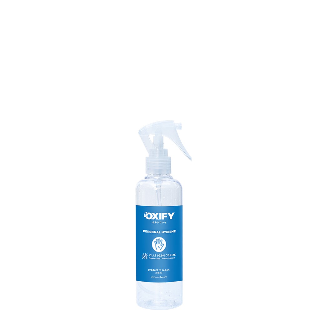 Jual Oxify Personal Hygiene Sanitizer/Disinfectant 250ml | Shopee Indonesia