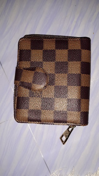 Jual DOMPET L*-*V MINI 12cm dompet louis vuitton kartu resleting koin  import batam free box