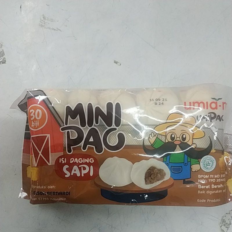 Jual Umiami minipao isi daging sapi 480 g | Shopee Indonesia