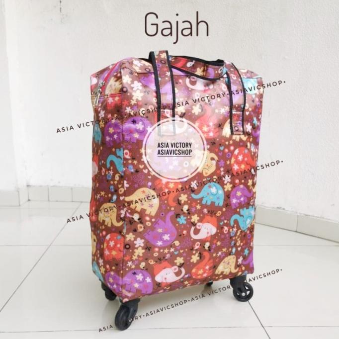 Jual TRAVEL BAG Tas Travel/Barang Roda - Size Cabin Pesawat (bisa ...