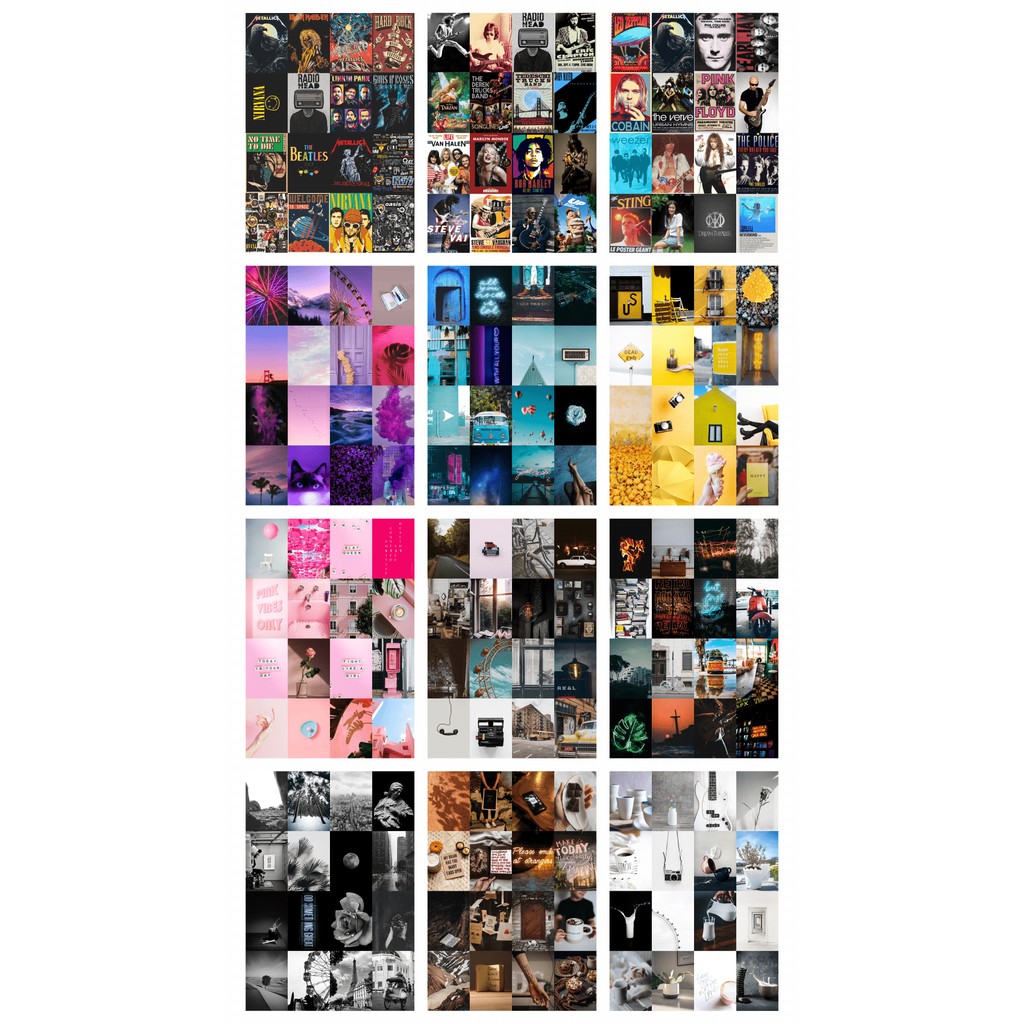 Jual Poster Aesthetic Wall/Poster Dinding Aesthetic/Art Wall/Custom ...