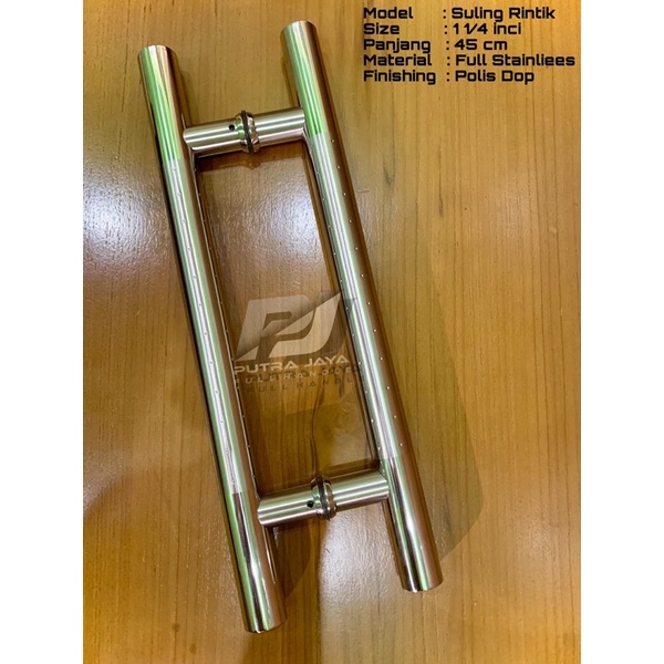 Jual Handle Pintu Rumah Tarikan Pintu Rumah Gagang Pintu Rumah Baut Tembus Shopee Indonesia